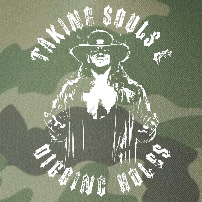 Taking Souls And Digging Holes Legacy Tie Dye Trucker Hat