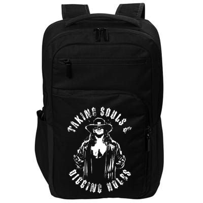 Taking Souls And Digging Holes Impact Tech Backpack