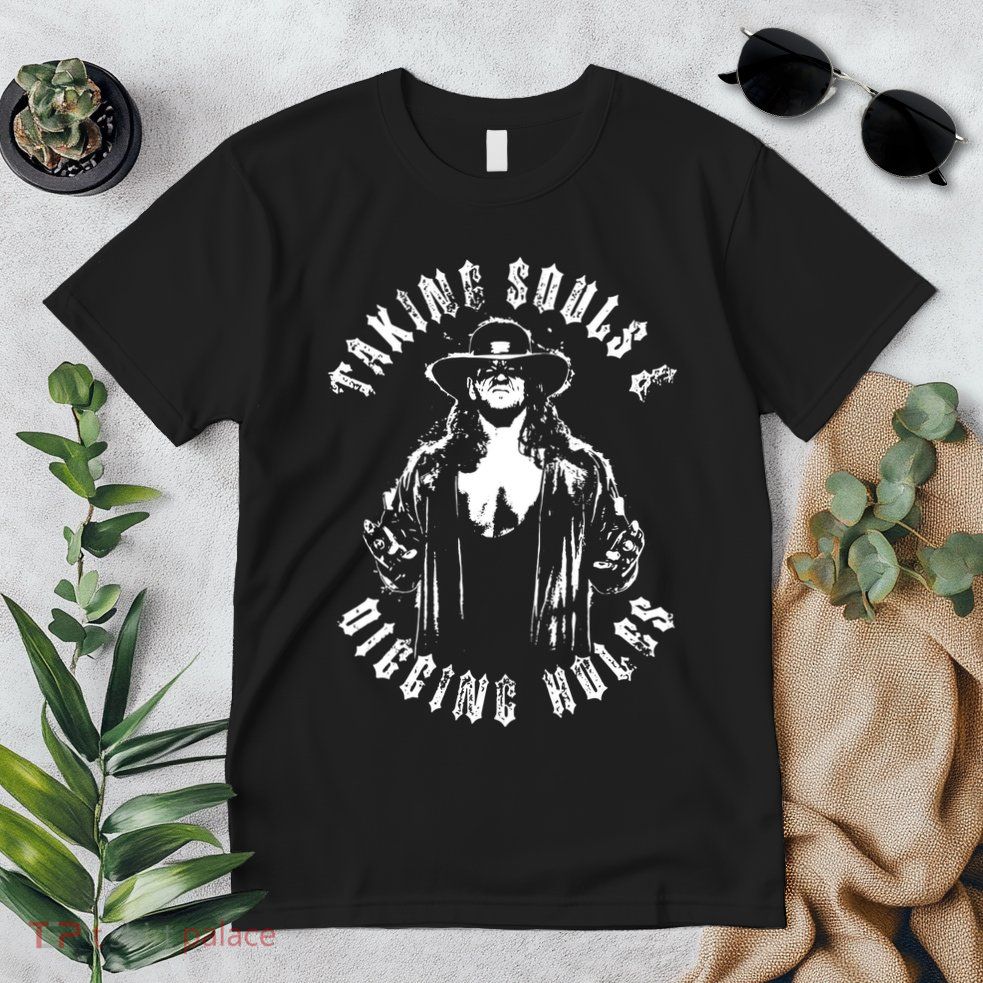 Taking Souls And Digging Holes Premium T-Shirt