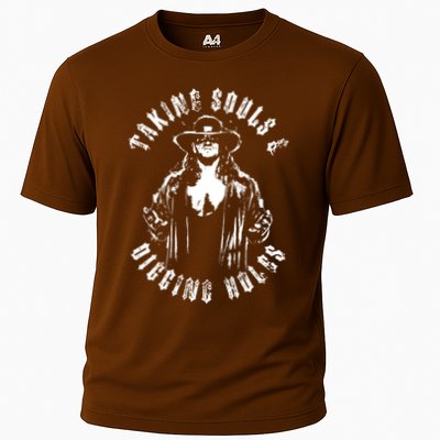Taking Souls And Digging Holes Performance Shirt