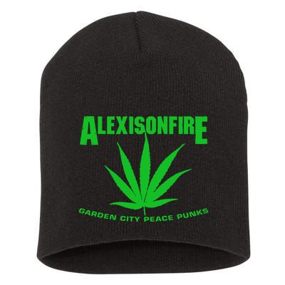 Theonlybandever Store Alexisonfire Garden City Peace Punks Short Acrylic Beanie