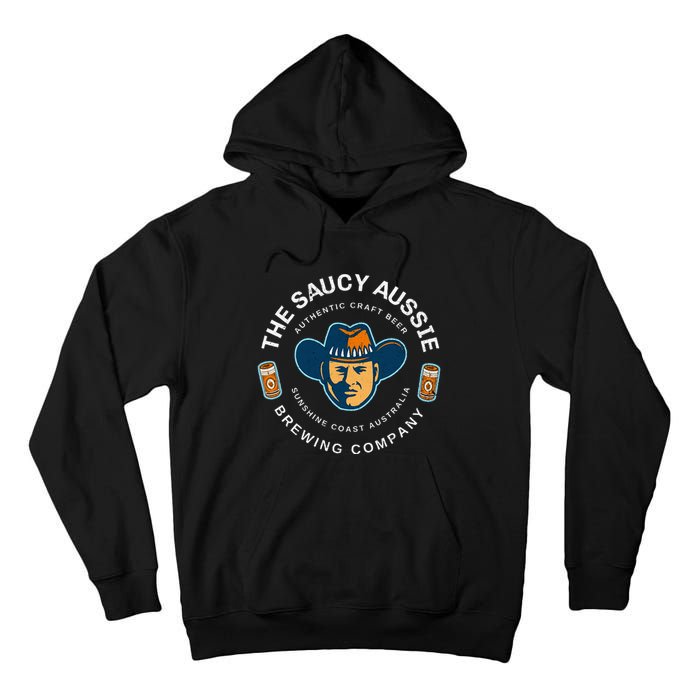 The Saucy Aussie Craft Beer Sunshine Coast Australia Beer Tall Hoodie