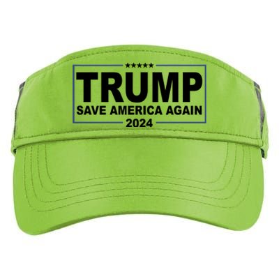 Trump Save America Again 2024 Adult Drive Performance Visor