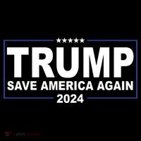 Trump Save America Again 2024 Sustainable Bucket Hat