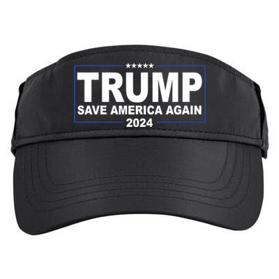 Trump Save America Again 2024 Adult Drive Performance Visor