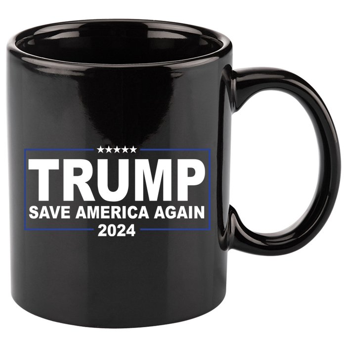 Trump Save America Again 2024 11oz C Handle Ceramic Mug