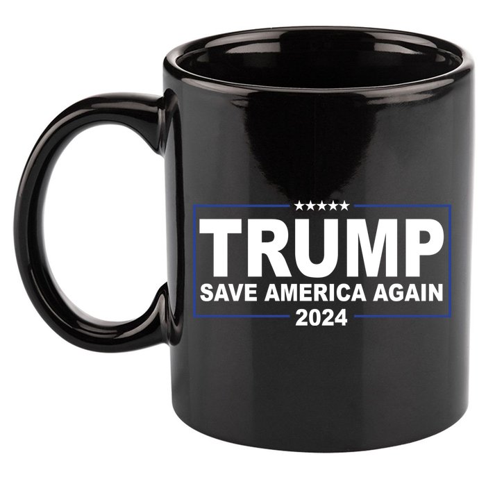 Trump Save America Again 2024 11oz C Handle Ceramic Mug
