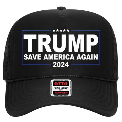 Trump Save America Again 2024 Trucker Hat