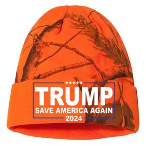 Trump Save America Again 2024 Kati Licensed 12" Camo Beanie