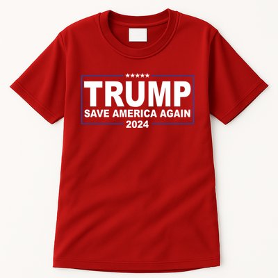 Trump Save America Again 2024 Tall T-Shirt