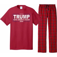 Trump Save America Again 2024 Pajama Set