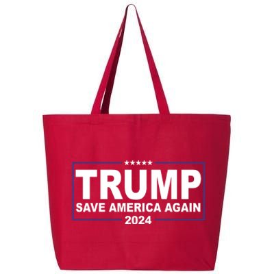 Trump Save America Again 2024 25L Jumbo Tote