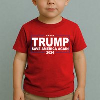 Trump Save America Again 2024 Toddler T-Shirt