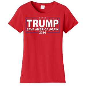 Trump Save America Again 2024 Women's T-Shirt