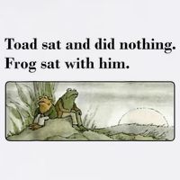 Toad Sat And Did Nothing Frog Sat With Him Cooling Performance Crew T-Shirt