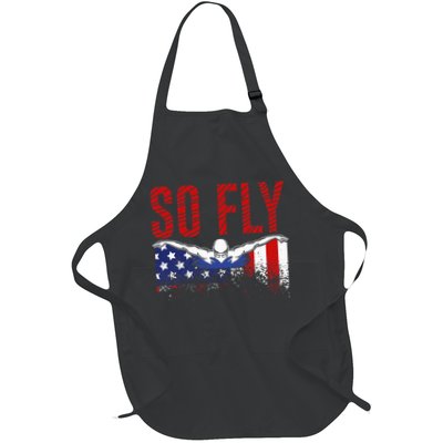 Team Sports Athlete So Fly USA Swimming Apron