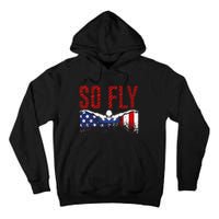 Team Sports Athlete So Fly USA Swimming Tall Hoodie