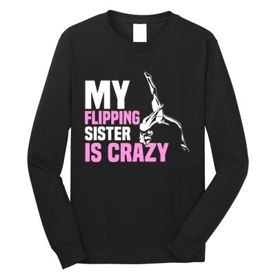 Tumbling Sister Athlete Sport Gymnastics Long Sleeve Shirt