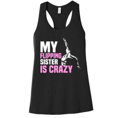 Tumbling Sister Athlete Sport Gymnastics Women's Racerback Tank