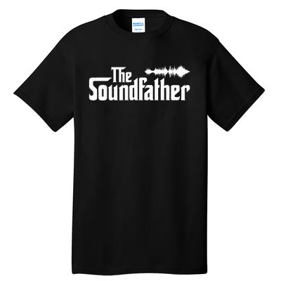 The Soundfather Audio Engineer Sound Engineer Tall T-Shirt