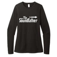 The Soundfather Audio Engineer Sound Engineer Womens CVC Long Sleeve Shirt