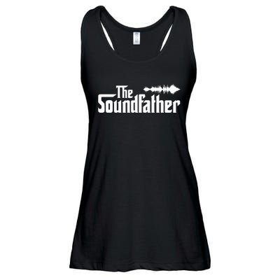 The Soundfather Audio Engineer Sound Engineer Ladies Essential Flowy Tank