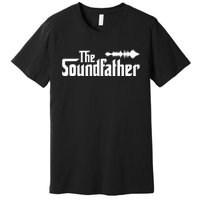 The Soundfather Audio Engineer Sound Engineer Premium T-Shirt