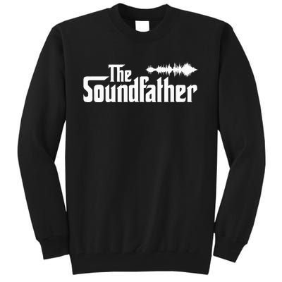 The Soundfather Audio Engineer Sound Engineer Tall Sweatshirt