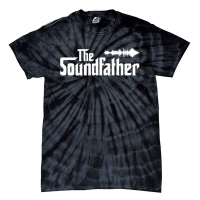 The Soundfather Audio Engineer Sound Engineer Tie-Dye T-Shirt