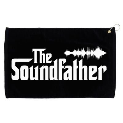 The Soundfather Audio Engineer Sound Engineer Grommeted Golf Towel