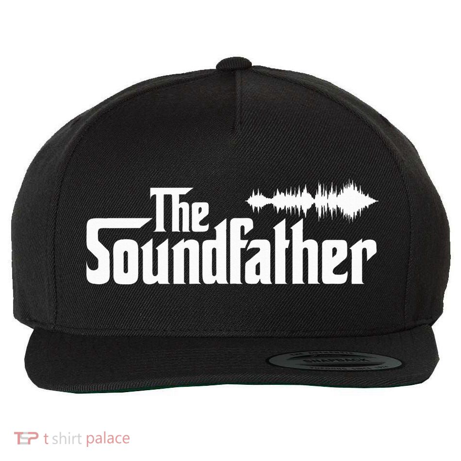 The Soundfather Audio Engineer Sound Engineer Wool Snapback Cap
