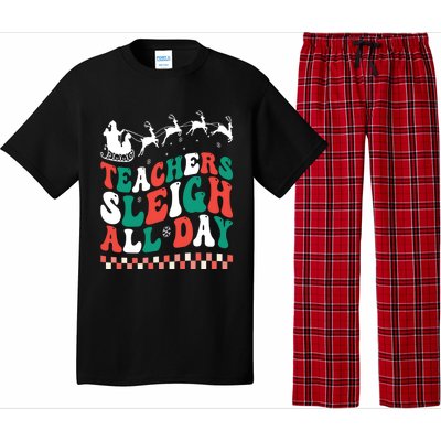 Teachers Sleigh All Day Meaningful Gift Pajama Set