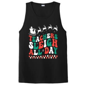 Teachers Sleigh All Day Meaningful Gift PosiCharge Competitor Tank