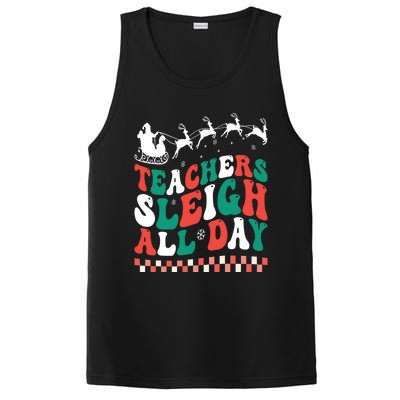 Teachers Sleigh All Day Meaningful Gift PosiCharge Competitor Tank