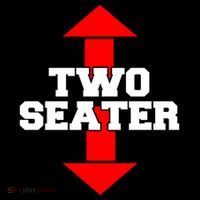 Two Seater Arrow Funny Novelty Joke I Adult Humor Funny Gift Flatbill Hat