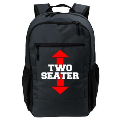 Two Seater Arrow Funny Novelty Joke I Adult Humor Funny Gift Daily Commute Backpack