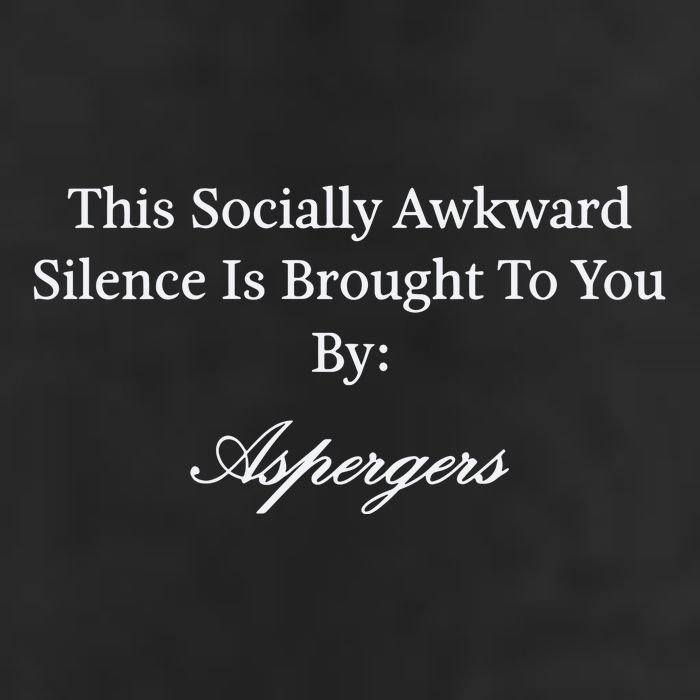 This Socially Awkward Silence Is Brought To You By Aspergers Microfiber Hand Towel