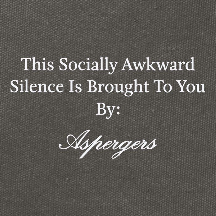 This Socially Awkward Silence Is Brought To You By Aspergers Cotton Canvas Backpack