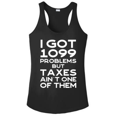 Tax Season Accountant CPA Tax Preparer Pun Joke Gift Ladies PosiCharge Competitor Racerback Tank