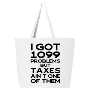 Tax Season Accountant CPA Tax Preparer Pun Joke Gift 25L Jumbo Tote