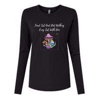 Toad Sat And Did Nothing Frog Sat With Him Womens Cotton Relaxed Long Sleeve T-Shirt