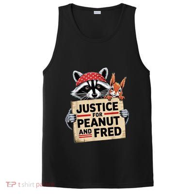 The Squirrel And Fred The Raccon Justice For Peanut Gift PosiCharge Competitor Tank