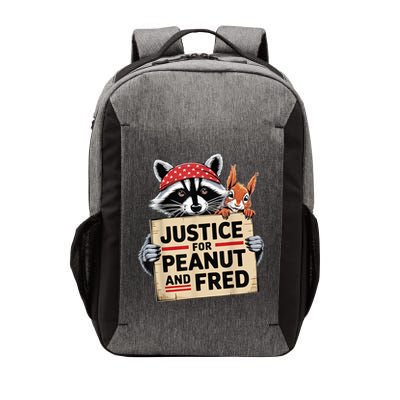 The Squirrel And Fred The Raccon Justice For Peanut Gift Vector Backpack