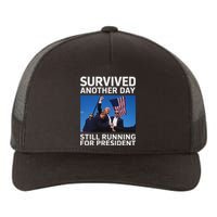 Trump Survived Another Day 2024 Presidential Run Yupoong Adult 5-Panel Trucker Hat