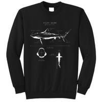 Tiger Shark Anatomy Marine Biologist Sweatshirt