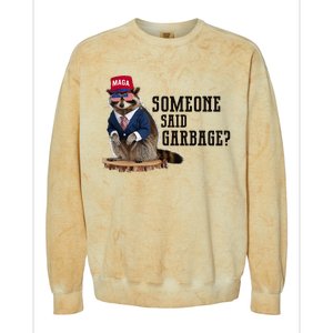 Trump’S Supporters Are Garbage Joe Biden Republican Raccoon Colorblast Crewneck Sweatshirt