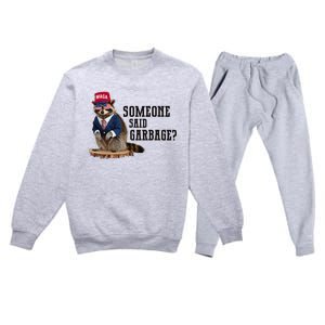 Trump’S Supporters Are Garbage Joe Biden Republican Raccoon Premium Crewneck Sweatsuit Set