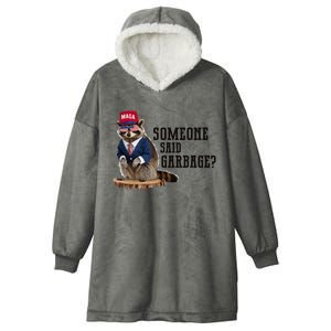 Trump’S Supporters Are Garbage Joe Biden Republican Raccoon Hooded Wearable Blanket