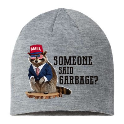 Trump’S Supporters Are Garbage Joe Biden Republican Raccoon Sustainable Beanie