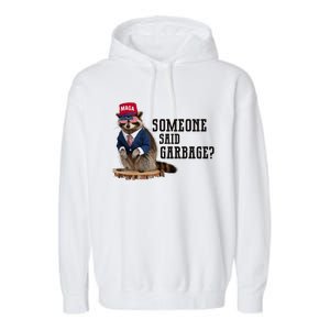 Trump’S Supporters Are Garbage Joe Biden Republican Raccoon Garment-Dyed Fleece Hoodie